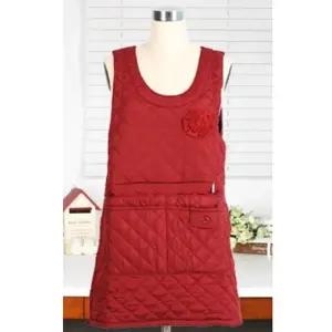 누빔 앞치마 어린이집 카페 겨울 원피스 XL어린이집앞치마 선생님앞치마 예