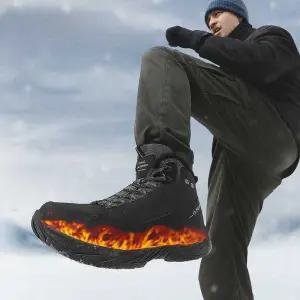 Vulcano 스마트 USB 발열방한부츠 겨울필수템 충전식 따뜻한 보온부츠