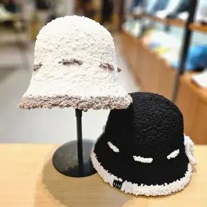 [대구백화점] [캡텐]엘르 뽀글이 보넷 벙거지 2컬러(ELE6UGB007)