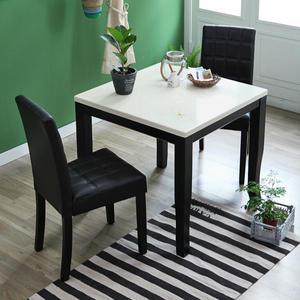 베스트리빙 에코 2인 대리석 식탁세트/2인용 식탁