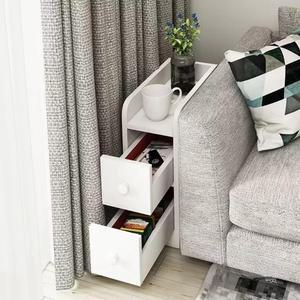 거실 침대 베드 소파 협탁 틈새 미니 캐비닛 20x30x48cm 장 사이드 폭 이동식 좁은