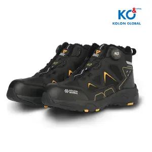 코오롱 동계용 발편한 와이드토캡 논슬립 겨울 방한화 KS-604DW