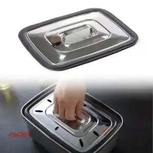 [스텐락] 국산 스텐 김치통 누름판 ( 절임형 / 소 )