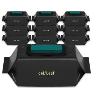 델리프 도톰 엠보싱 저자극 아기물티슈 넘버 세븐 카키 캡형