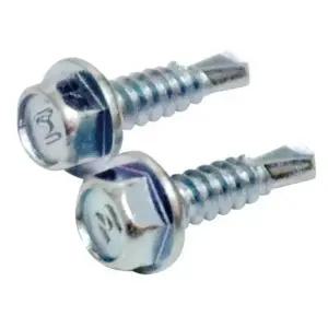 1697308 와셔붙이 육각머리직결나사 #12 x 25 500EA 나사 피스 철물