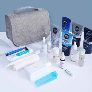 [콩심팥심]여행 보조가방 화장품 세면도구 파우치 여행용케이스 멀티파우치