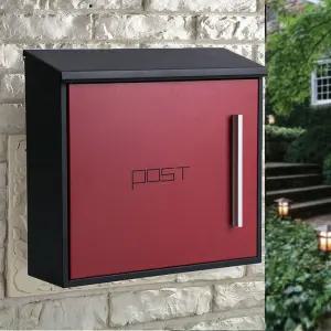벽걸이우편함 북유럽우체통 전원주택 디자인1 야외 방수