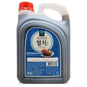 대상 청정원 남해안 멸치액젓 골드 3L 1개