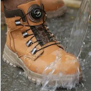 [가남신]발볼넓은 SH682 커플 겨울 퍼 털 방한 등산화