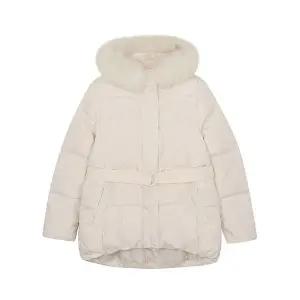 [잠뱅이]여성) 라쿤퍼 포인트 벨티드 오리털 혼합 점퍼 AM4WWW853-CR