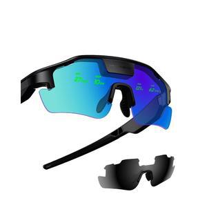 사이버사이트 ZENITH 디스플레이 스포츠 글래스, 사이클링, 트레일 러닝, 하이킹, 남성/여성용 스마트 AI/AR 선글라스, 내비게이션 지원, 사전 예방적 AI 알림, 포토크로믹