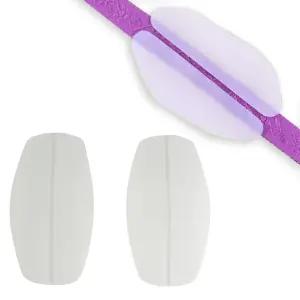 여성 언더웨어 브라끈 어깨패드 투명 흰색