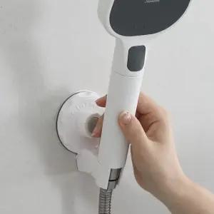 무타공 샤워기거치대 각도조절 걸이 홀더