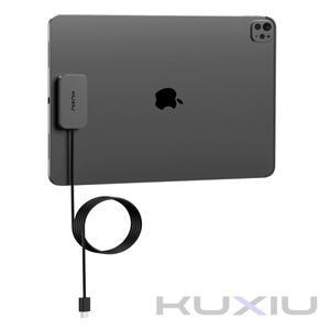 iPad Pro/Air용 KUXIU M30 자기 무선 충전기 5.56ft USB C C 케이블이 포함된 35W 고속 스마트 아이패드 호