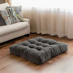 대형방석(55X55) 두꺼운방석 원형 사각 키높이 등받이 빅사이즈 큰방석