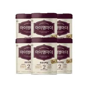 [신세계라이브쇼핑]아이엠마더 2단계 800gx6캔 (6개월이후부터 첫돌까지)