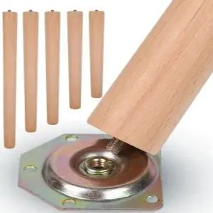 원목식탁다리 나무 테이블 다리 분리형 브래킷 책상다리