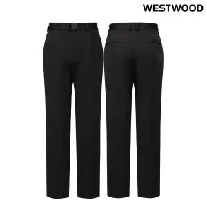 [대구백화점] [웨스트우드]맨 플리스 본딩 원턱 팬츠(WO4MTPL571)