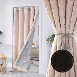 극세사방한커튼 두꺼운 큰창 겨울 도톰 단열 에너지 우풍