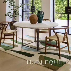 [레이닌]영국 할리퀸 토리요 직수입 천연 울카페트 / L-사이즈 / CP25009