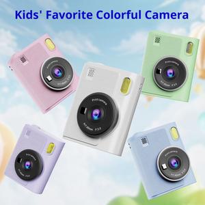 즉석 카메라 국경을 넘는 Z900 어린이용 폴라로이드 고화질 사진 비디오 컬러