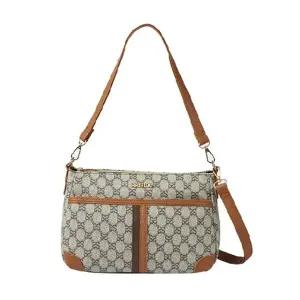 (베)쌈지]두줄 라인 스티치 투웨이백