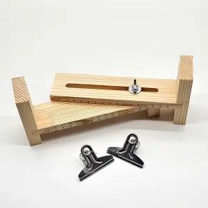 나무 매들팔찌 만들기 고정틀 작업대