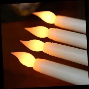 LED 캔들 전자양초 충전식 촛불 인테리어 조명 파티 행사용 교회 예배 크리스마스 장식 안전 양초 세트