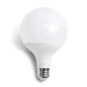 번개표 LED 볼전구 롱 12W, 전구색, 1개