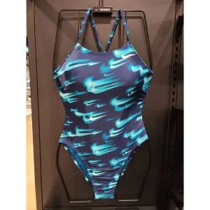 [나이키스윔](의정부점)여성수영복 코멧 스우시 컷아웃 NESSG024-448그린어비스