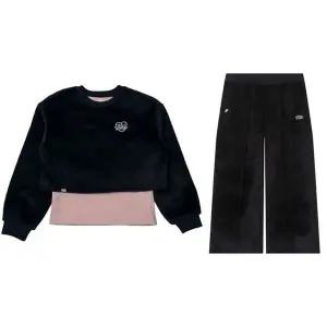 [NS홈쇼핑](NBA키즈)NBA 여아 기모 벨로아 세트(K254TS620/TP620P/19)[35592839]