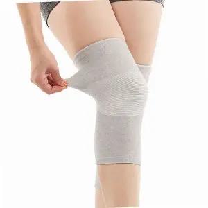 무릎워머 무릎보호대 스판 기모 방한 무릎 보호대 2p세트