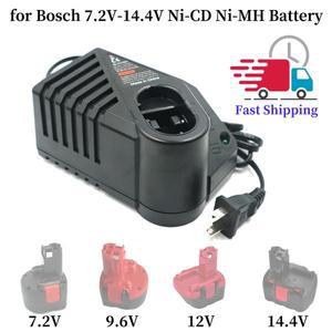 BOSCH 드릴 배터리 GDR12V GSB12V GSB14.4V GSR 7.2V GSR9.6V EU용 9.6V 12V NI-HM Ni-Cd AL1411DV 충전기