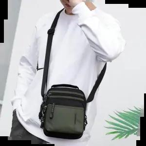 슬링크로스백 방수 원단 수납공간 좋은 남성 세컨가방 크로스백