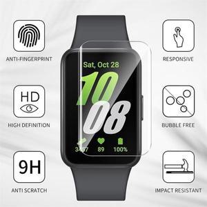 Samsung Galaxy Fit 3 용 소프트 하이드로 겔 필름 보호 안티 스크래치 화면 유리 시계 커버가 아님