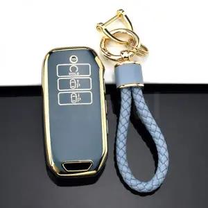 차키케이스 커버 KIA Seltos Sportage NQ5 Sorento Mq4 GT LINE K5 DL3 카니발 Ev6 2021 2020 7 버튼 TPU