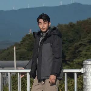 [대구백화점] [트렉스타]지니아 남성 구스 다운_D/네이비(UW-DJ01681)