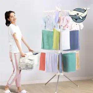 다용도 대형 빨래건조대 접이식 스탠딩 속옷 수건걸이 이불건조대 미니빨래건조대