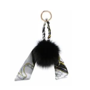 폭스폼폼 스카프키링 백참 폭스퍼 백참 AC018 (8COR)