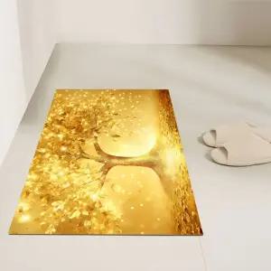 베넬라 행운의 황금 돈나무 발매트 규조토 금전수 주방 싱크대 빨아쓰는 욕실 화장실 1+1 바닥 방판 현관