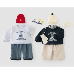 [베베르망] (아동)라이딩베어기모맨투맨[티셔츠BFKG505C]