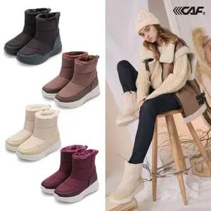 [르까프] 여성 하이 패딩 방한 퍼부츠