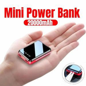 미니 보조베터리 20000mAh 고속 충전 외부 배터리, 아이폰   Xiaomi용 LED 조명 디지털 디스플레이 포함