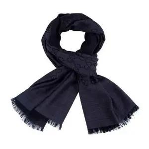 [롯데백화점]구찌 GG 울실크 머플러(블랙) 165904-3G646-1100