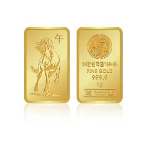대한민국금거래소 적마 순금 골드바 1g
