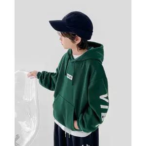 [리틀브로] (아동)B.바이브아머후드티_그린[티셔츠BFKP565C]