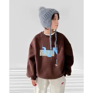 [리틀브로] (아동)런플레이기모맨투맨[티셔츠BFKD778B]