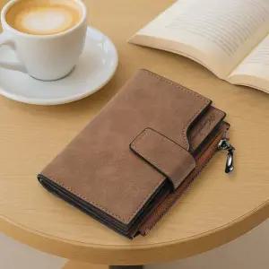 벨니아 반지갑 브라운 동전 카드지갑