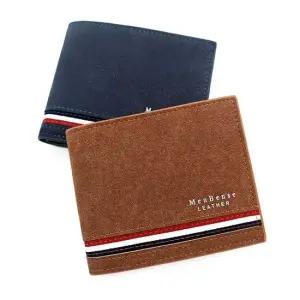 스티치 라인 포인트 남성 캐주얼 반지갑 카드지갑