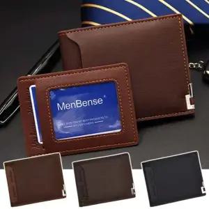 심플 깔끔한 클래식 모던 미니 카드홀더 남성 반지갑